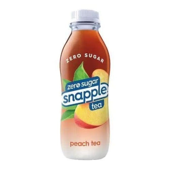 Diet Peach Snapple.