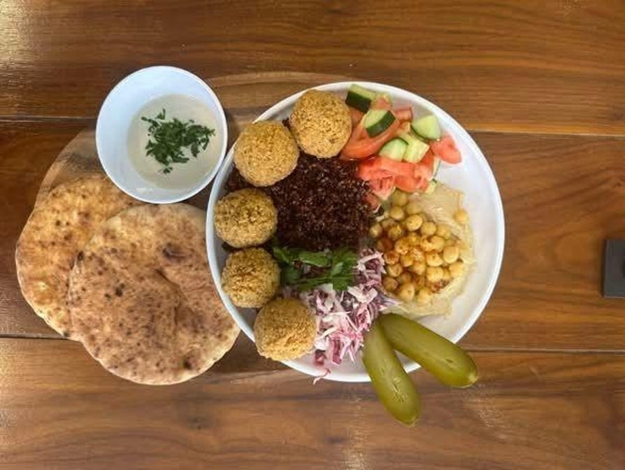 Falafel Platter.