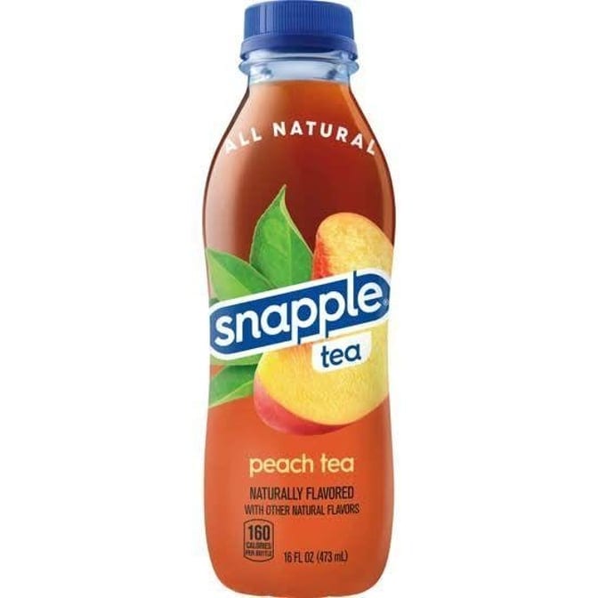 Peach Snapple.