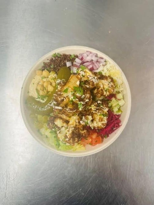 Cauliflower Platter.