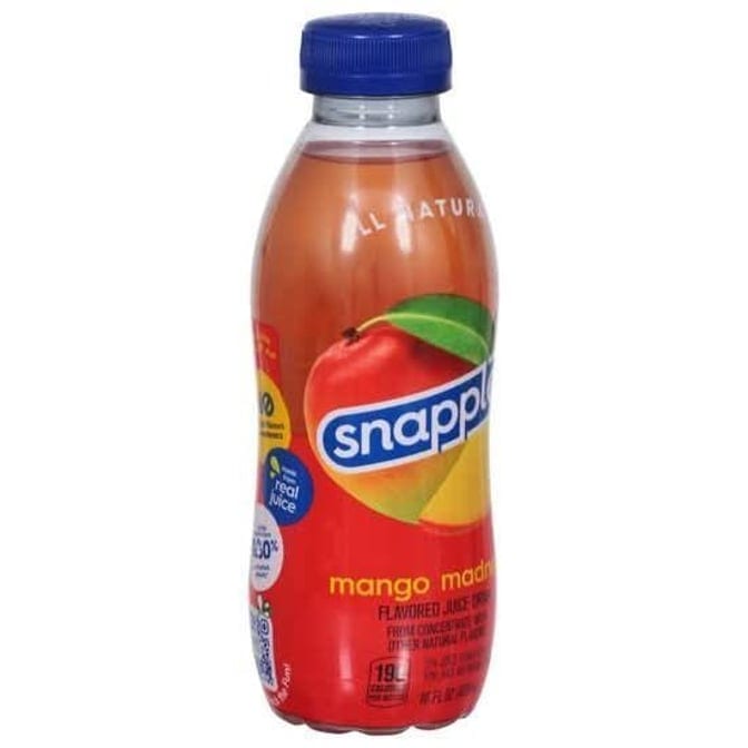 Mango Madness Snapple.