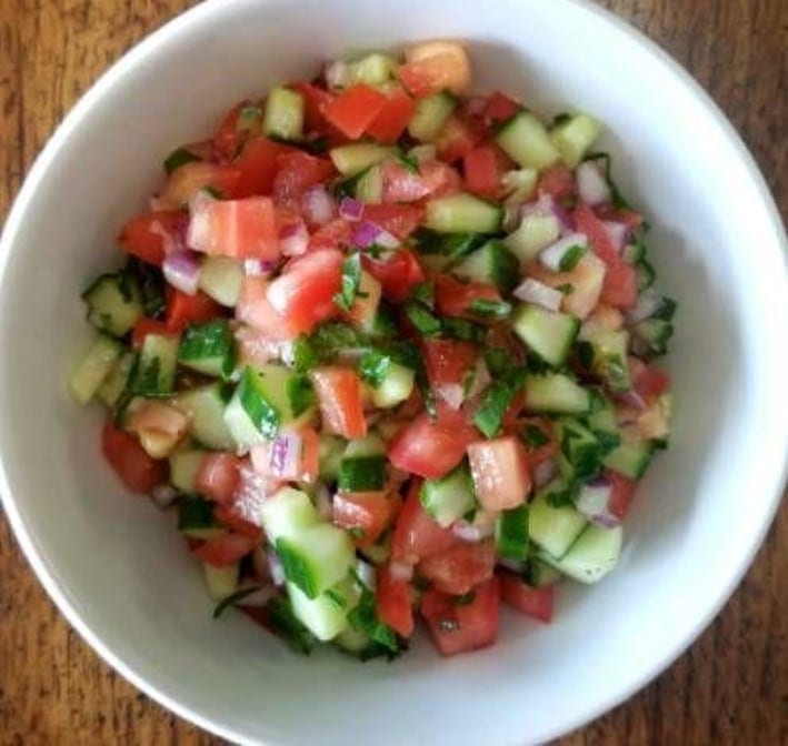 Israeli Salad.